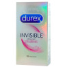 Durex Préservatifs fins lubrifiés Invisible 52mm x12